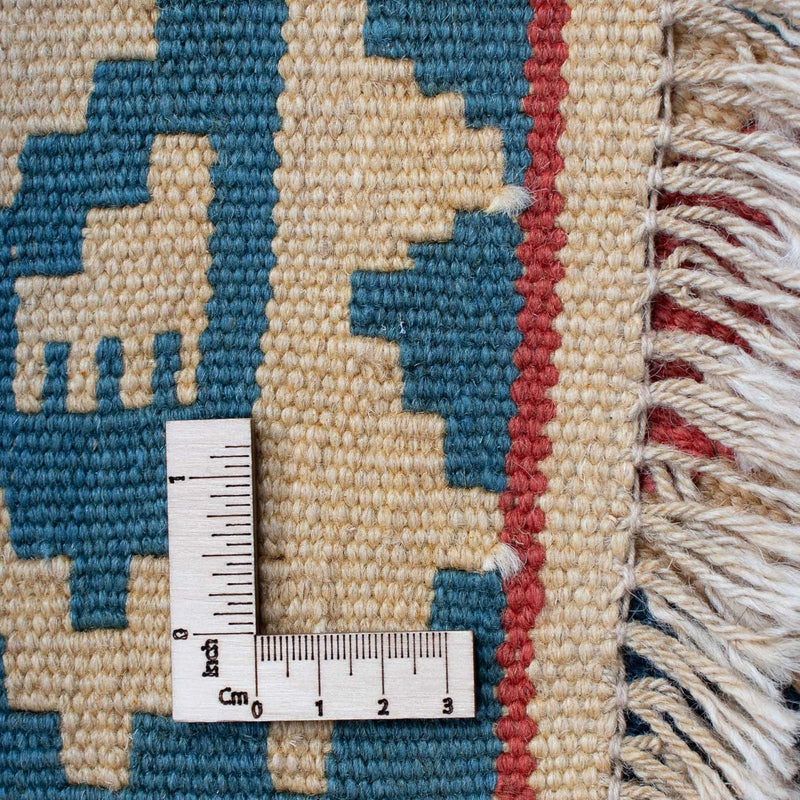 Alfombra Kelim - Oriental - 155 x 117 cm - azul