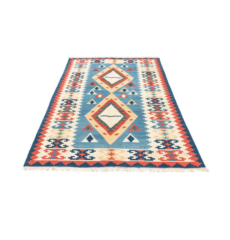 Alfombra Kelim - Oriental - 183 x 116 cm - turquesa