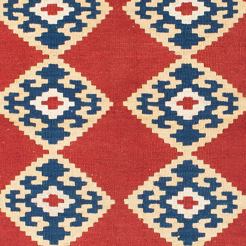 Alfombra Kelim - Oriental - 148 x 108 cm - rojo