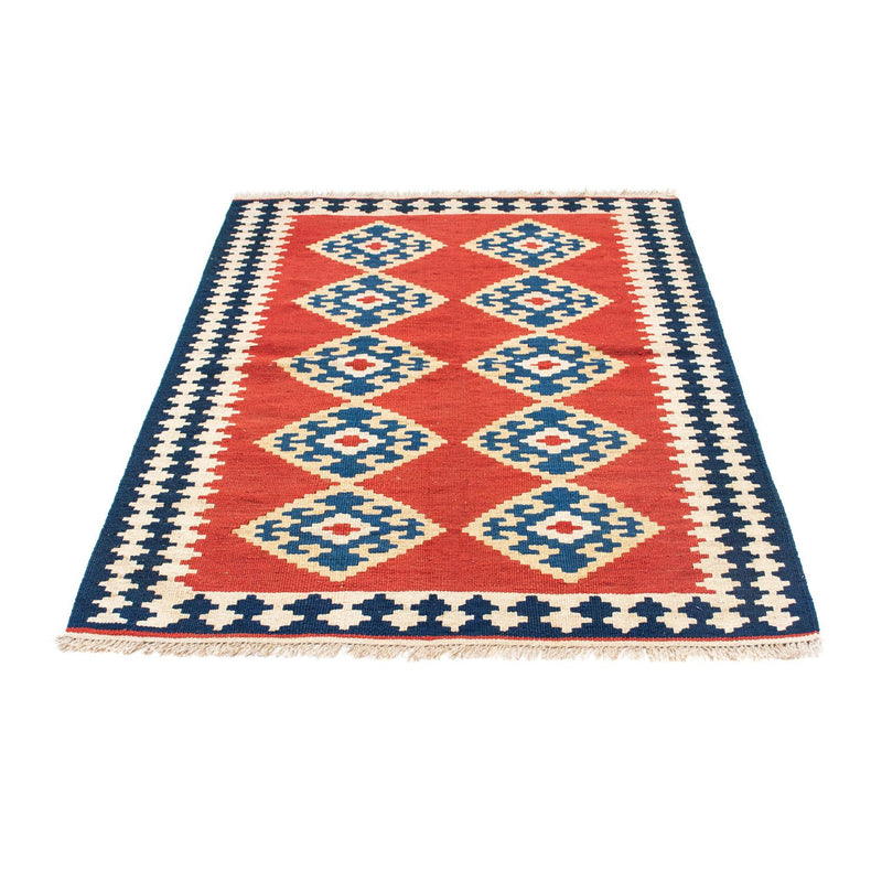 Alfombra Kelim - Oriental - 148 x 108 cm - rojo