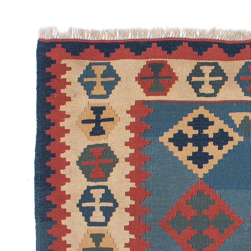 Alfombra Kelim - Oriental - 171 x 118 cm - azul