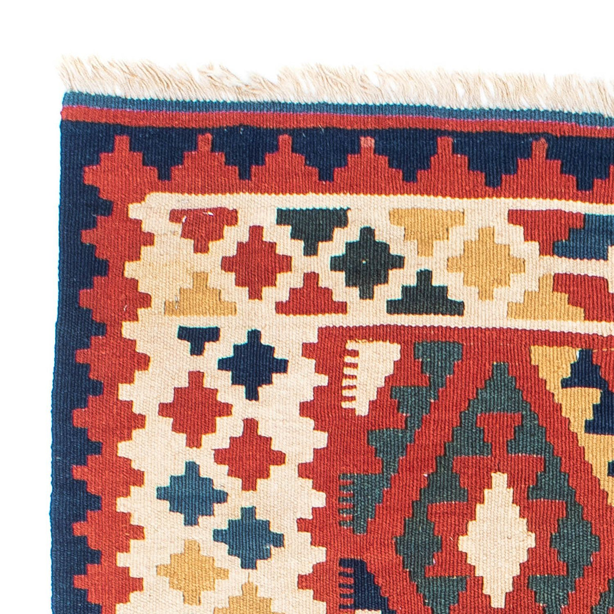 Alfombra Kelim - Oriental - 145 x 100 cm - rojo