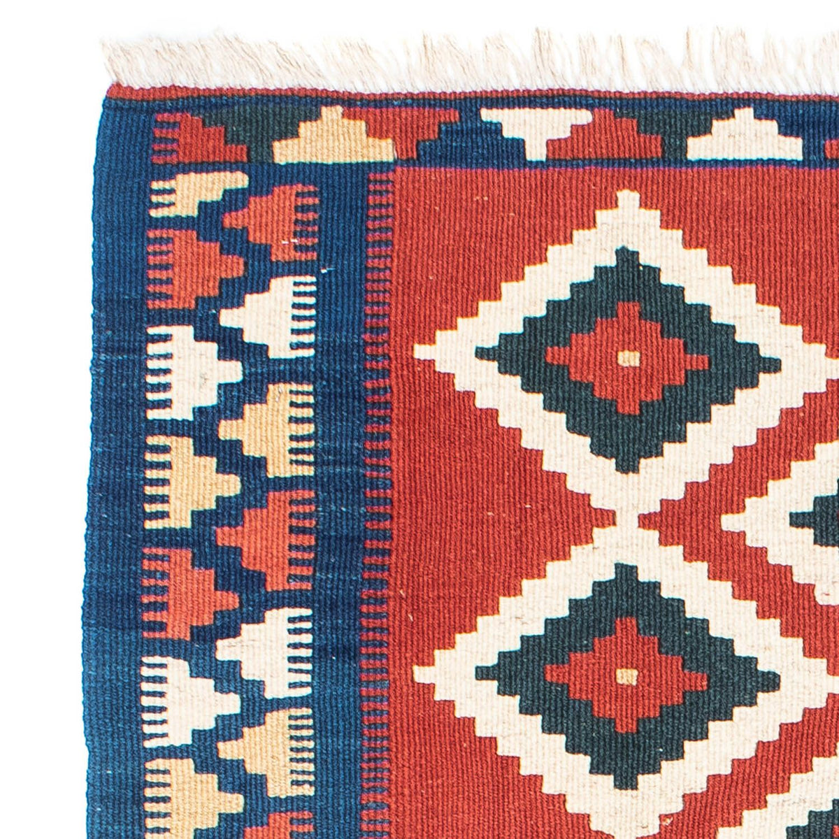 Alfombra Kelim - Oriental - 156 x 98 cm - rojo