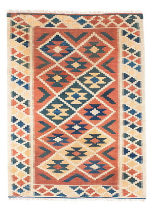 Alfombra Kelim - Oriental - 148 x 106 cm - marrón