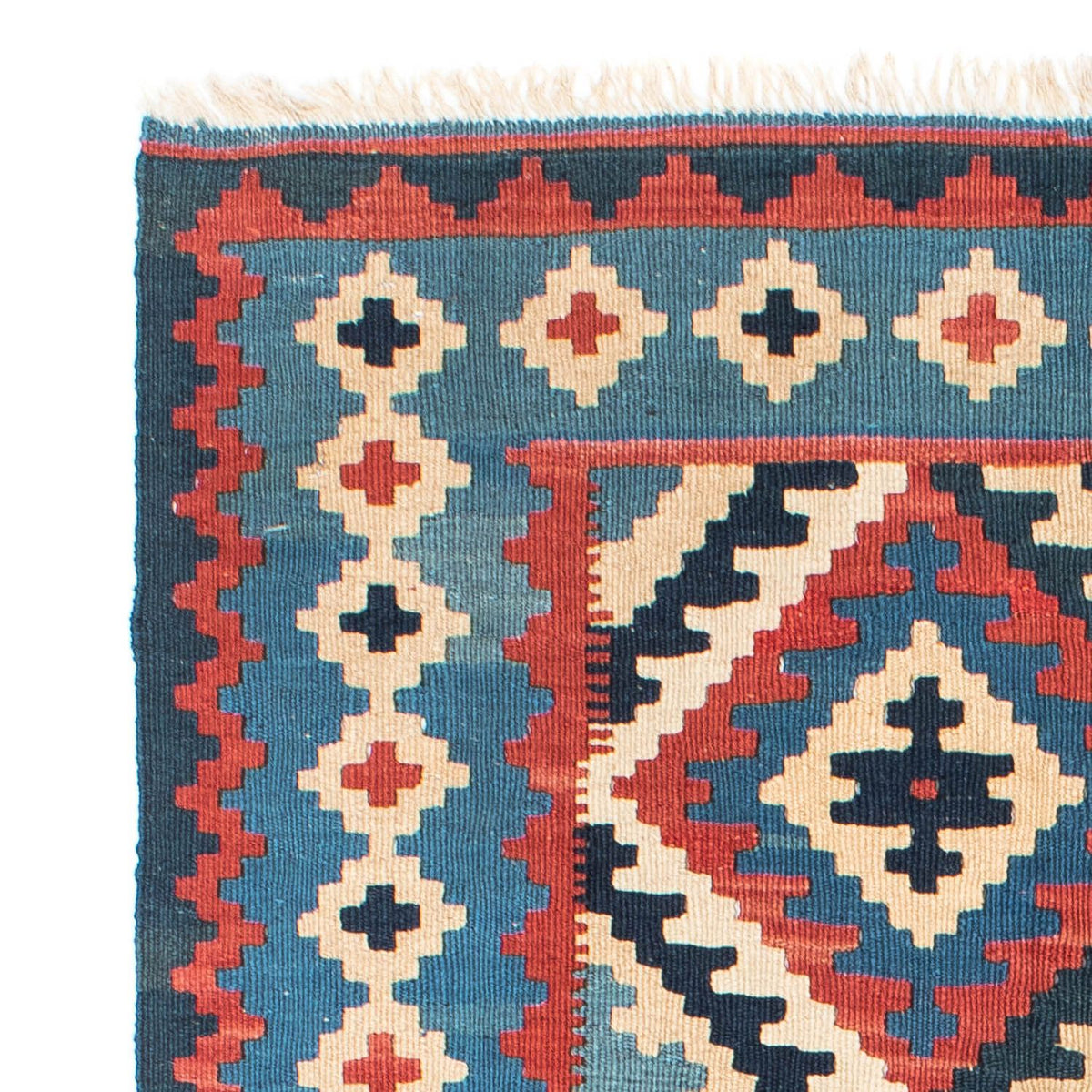 Alfombra Kelim - Oriental - 160 x 103 cm - azul