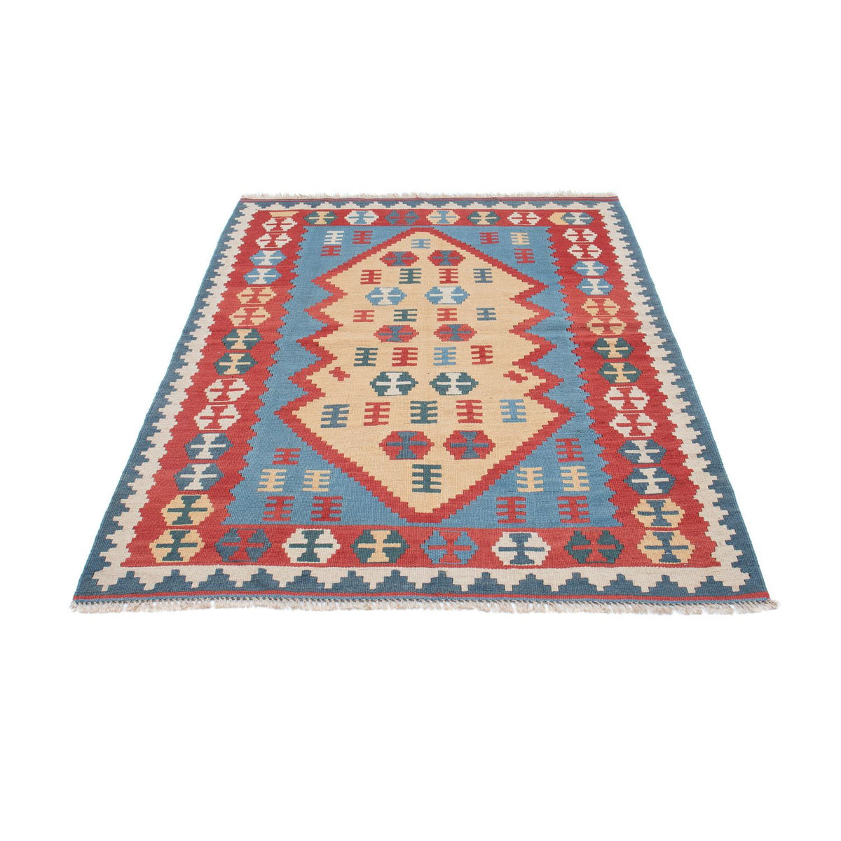 Alfombra Kelim - Oriental - 168 x 118 cm - multicolor