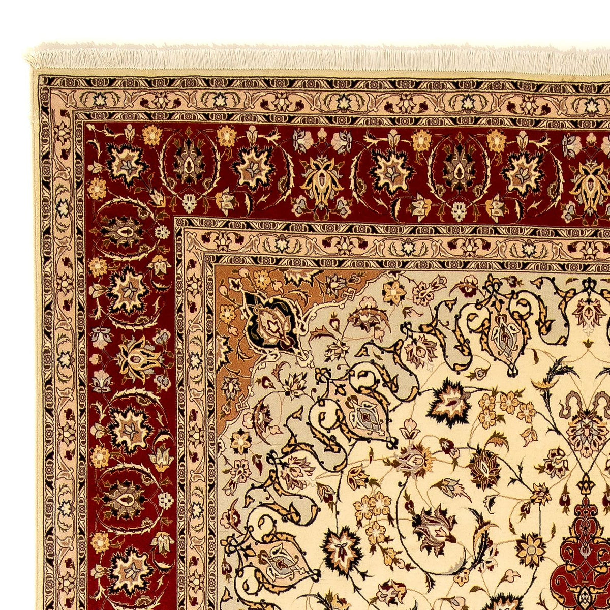 Alfombra Persa - Tabriz - Real - 358 x 250 cm - beige