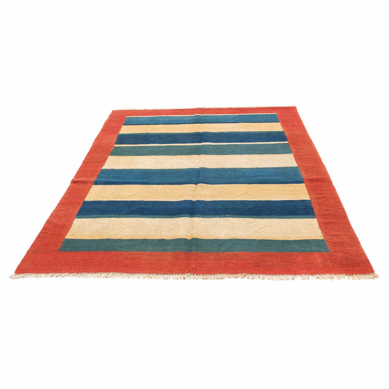 Alfombra Kelim - Oriental - 198 x 152 cm - rojo