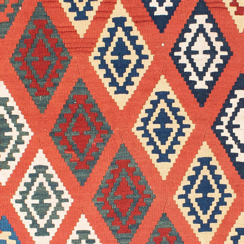 Alfombra Kelim - Oriental - 140 x 105 cm - rojo