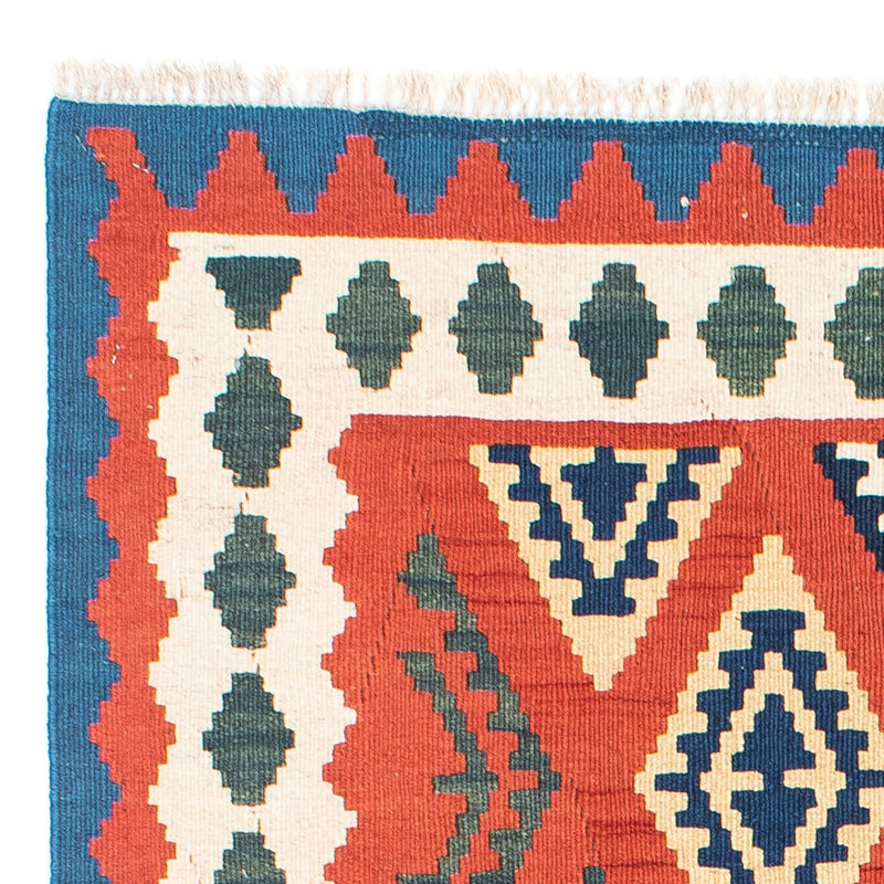 Alfombra Kelim - Oriental - 140 x 105 cm - rojo