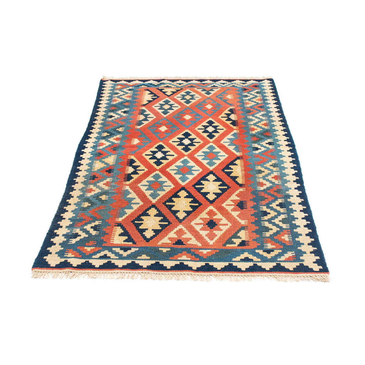 Alfombra Kelim - Oriental - 165 x 102 cm - rojo