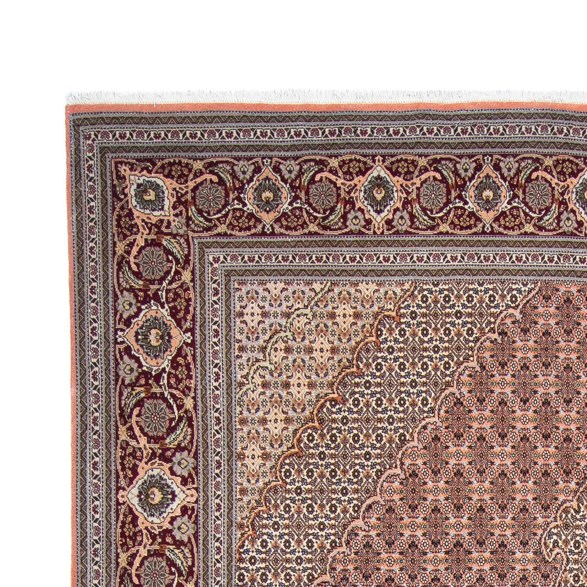 Alfombra persa - Tabriz - 310 x 206 cm - beige