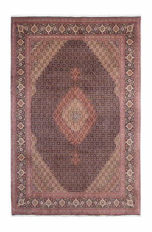 Alfombra persa - Tabriz - 310 x 202 cm - azul oscuro
