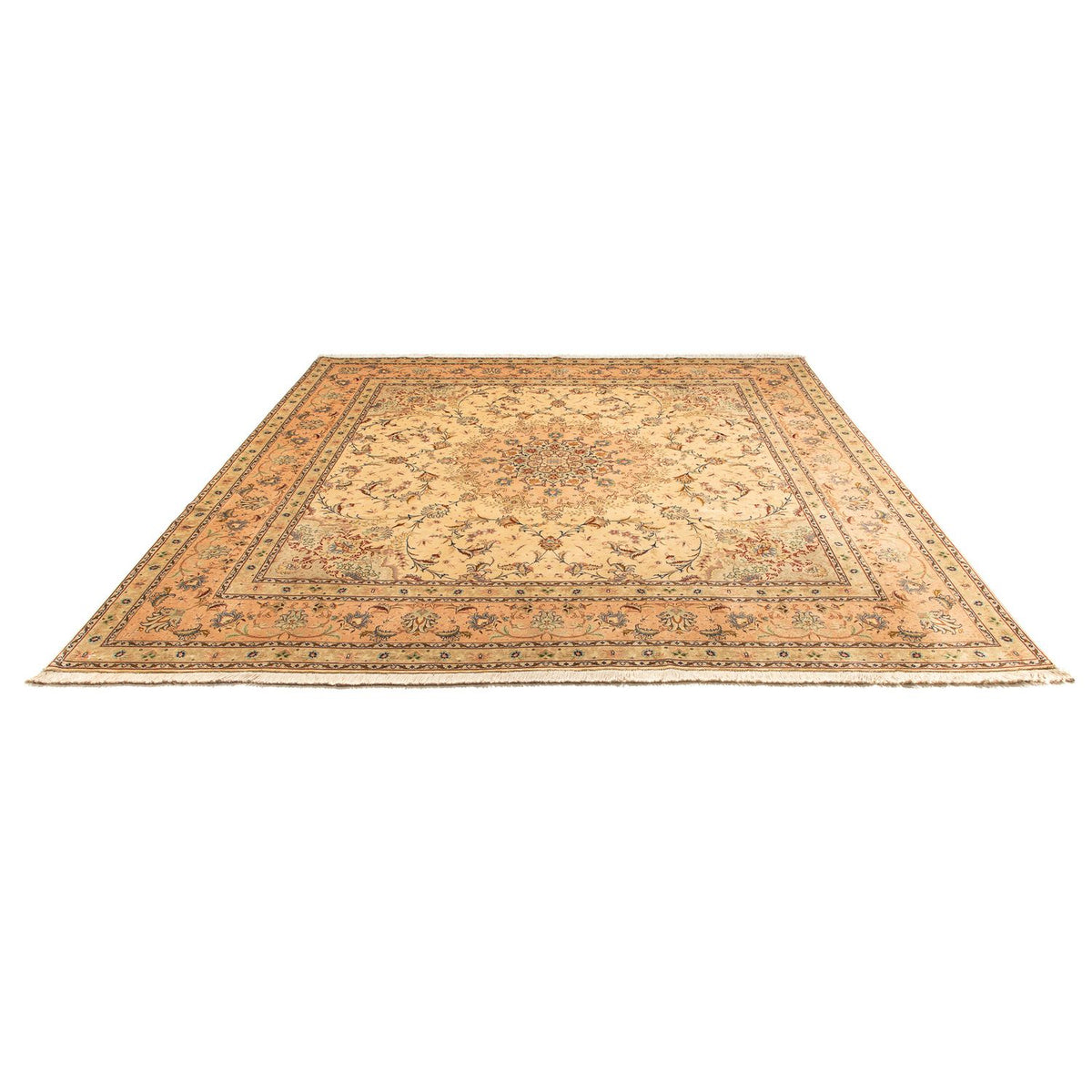 Alfombra Persa - Tabriz - Real - 261 x 243 cm - beige