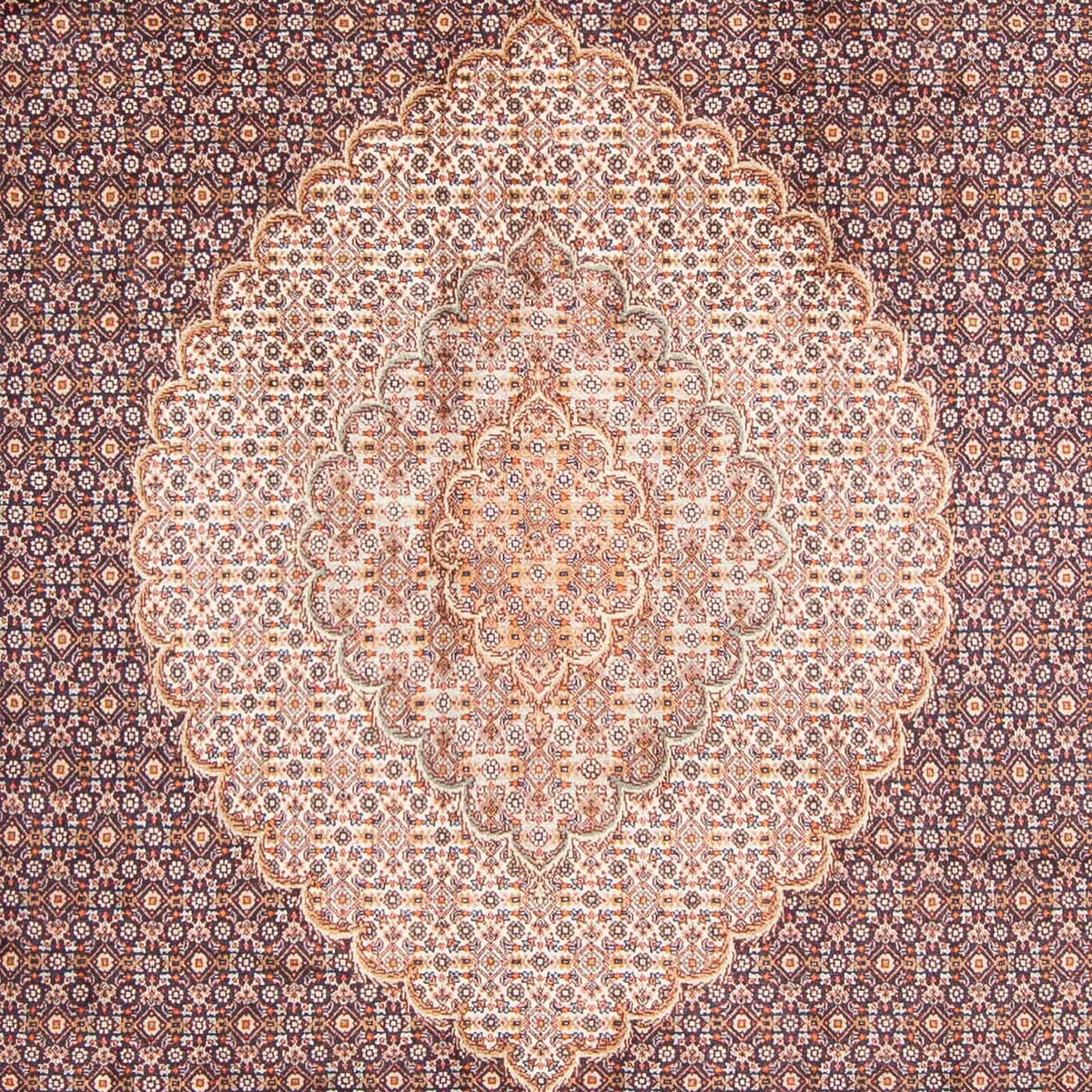 Alfombra persa - Tabriz - 300 x 198 cm - azul oscuro