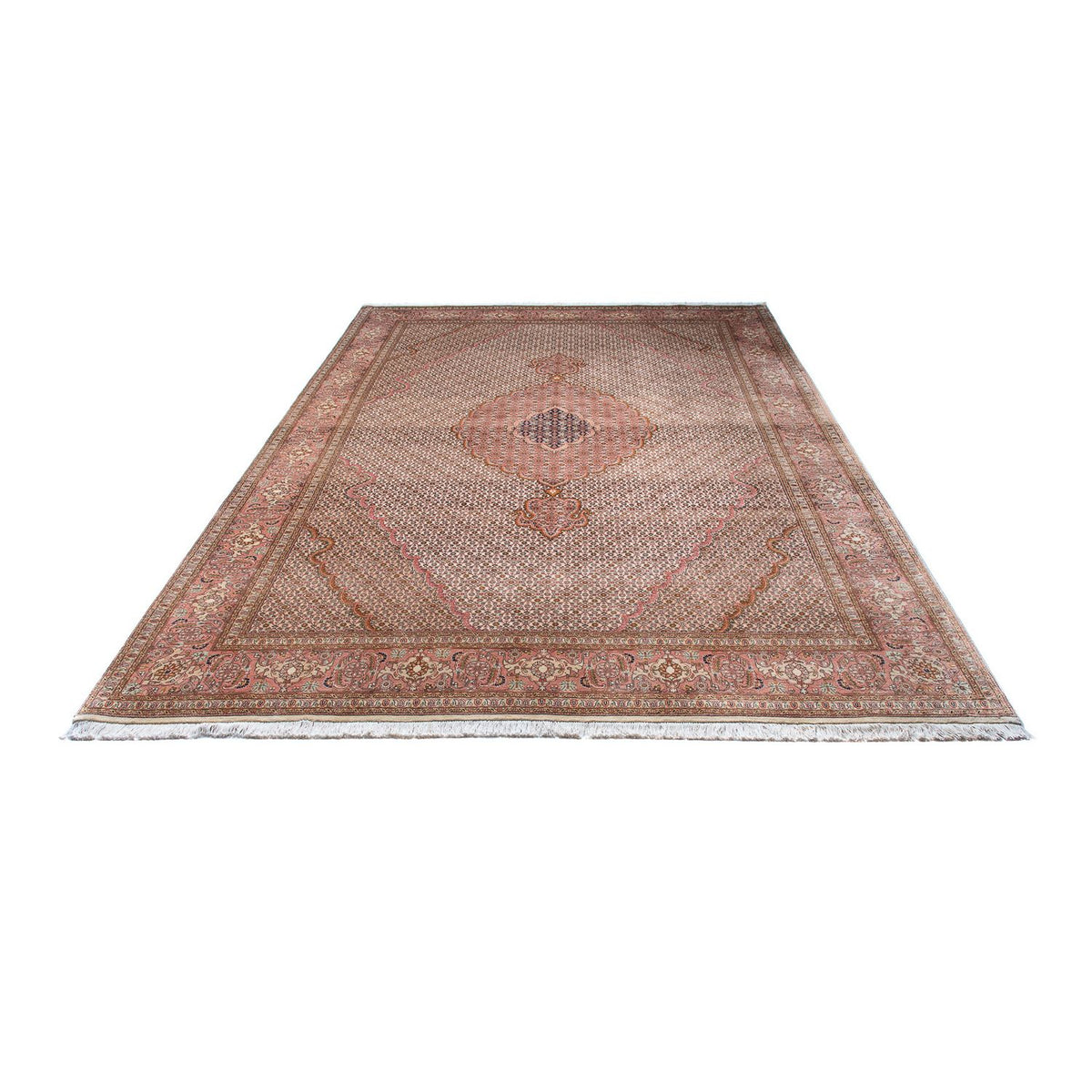 Alfombra persa - Tabriz - 300 x 204 cm - marrón claro
