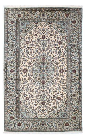 Alfombra persa - Keshan - 216 x 136 cm - beige