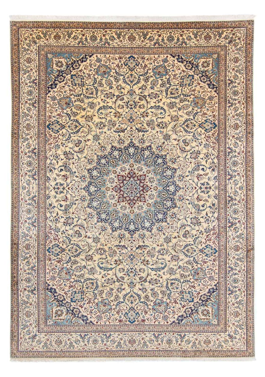 Alfombra persa - Nain - 368 x 256 cm - beige