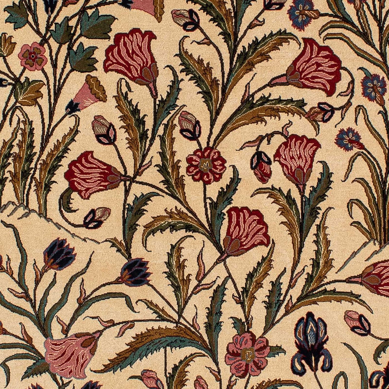 Alfombra persa - Ghom - 195 x 122 cm - marrón claro