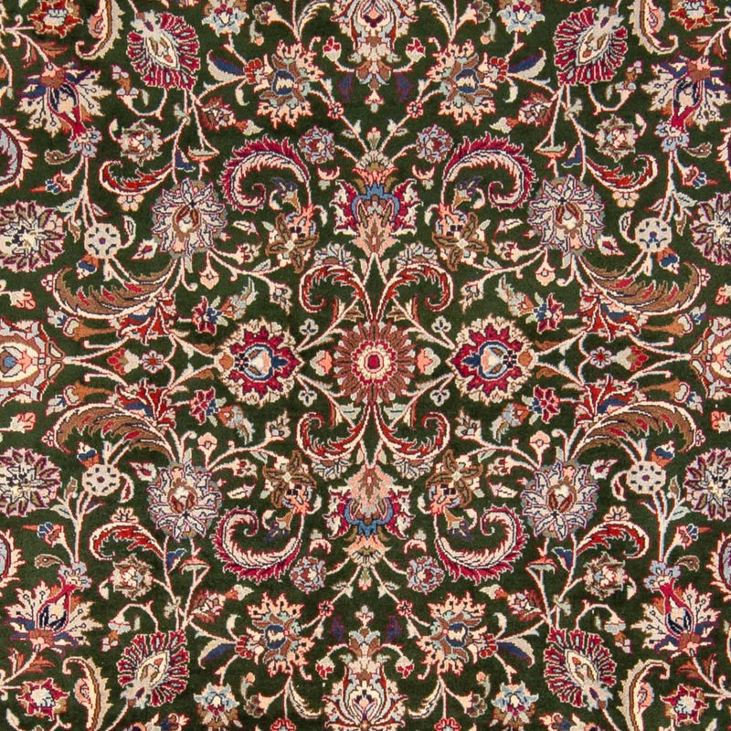 Alfombra persa - Clásica - 338 x 250 cm - verde oscuro