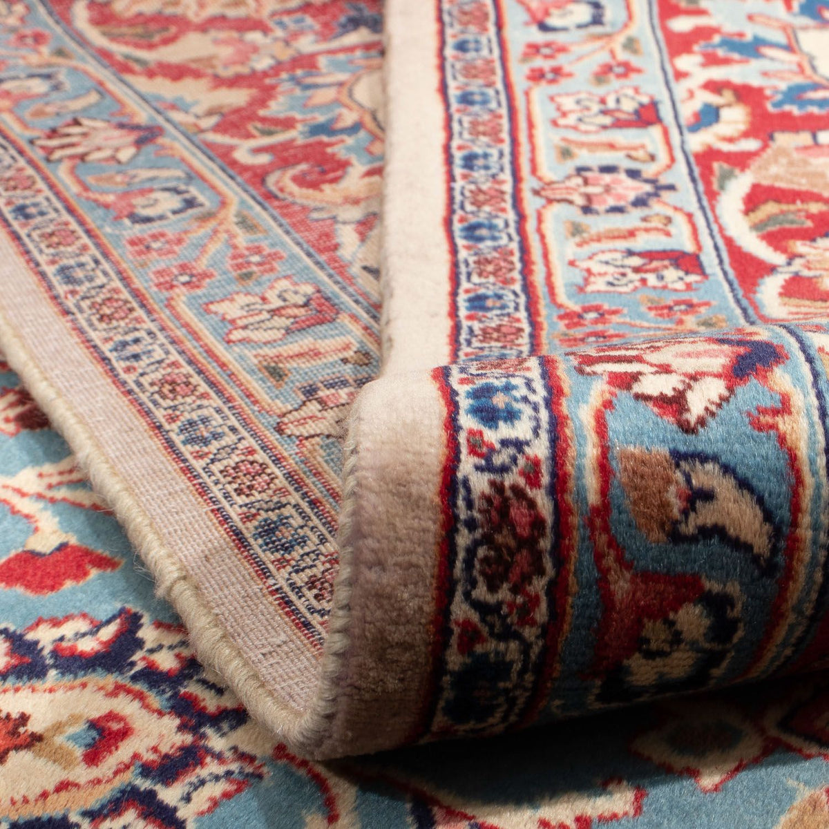 Alfombra persa - Clásica - 344 x 245 cm - turquesa