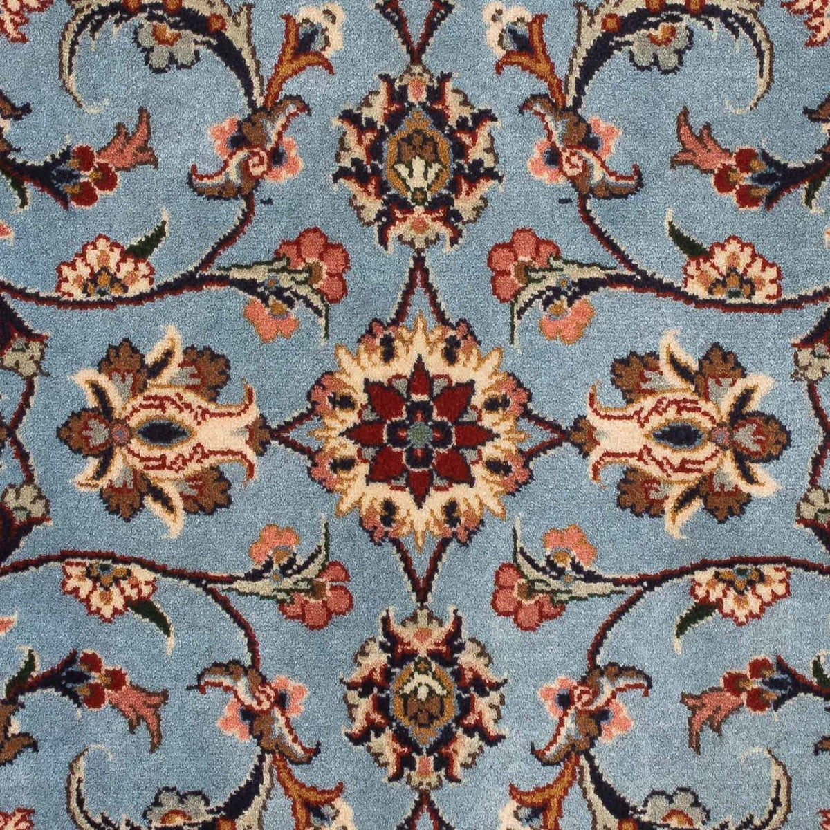 Alfombra persa - Clásica cuadrado - 100 x 98 cm - azul