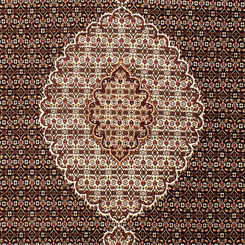 Alfombra persa - Tabriz - 254 x 200 cm - azul oscuro