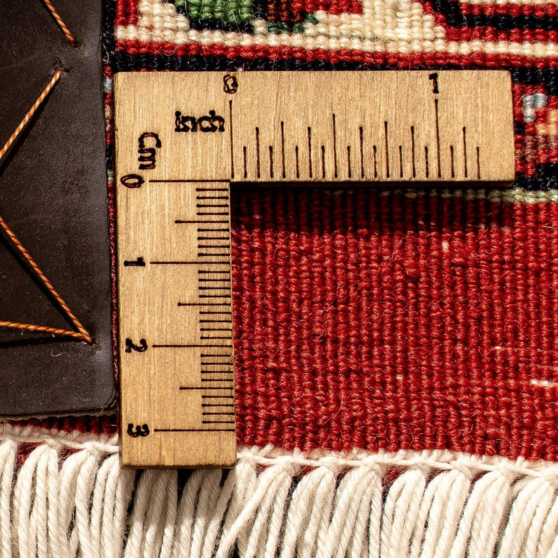 Alfombra de pasillo Alfombra persa - Bidjar - 277 x 80 cm - rojo oscuro