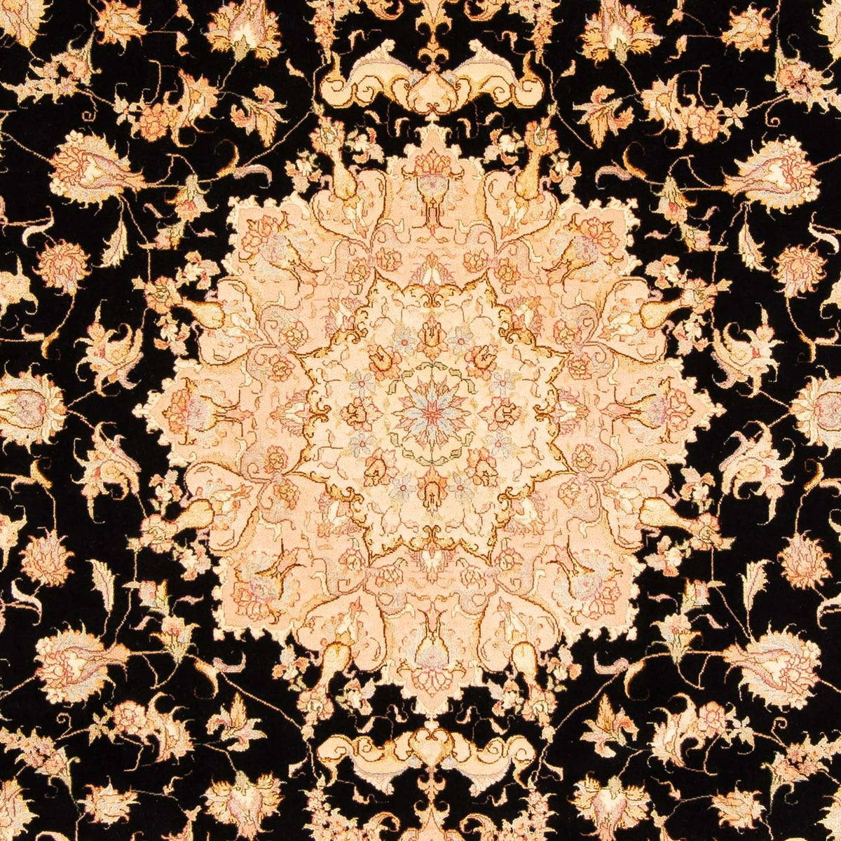 Alfombra Persa - Tabriz - Real - 298 x 202 cm - marrón claro