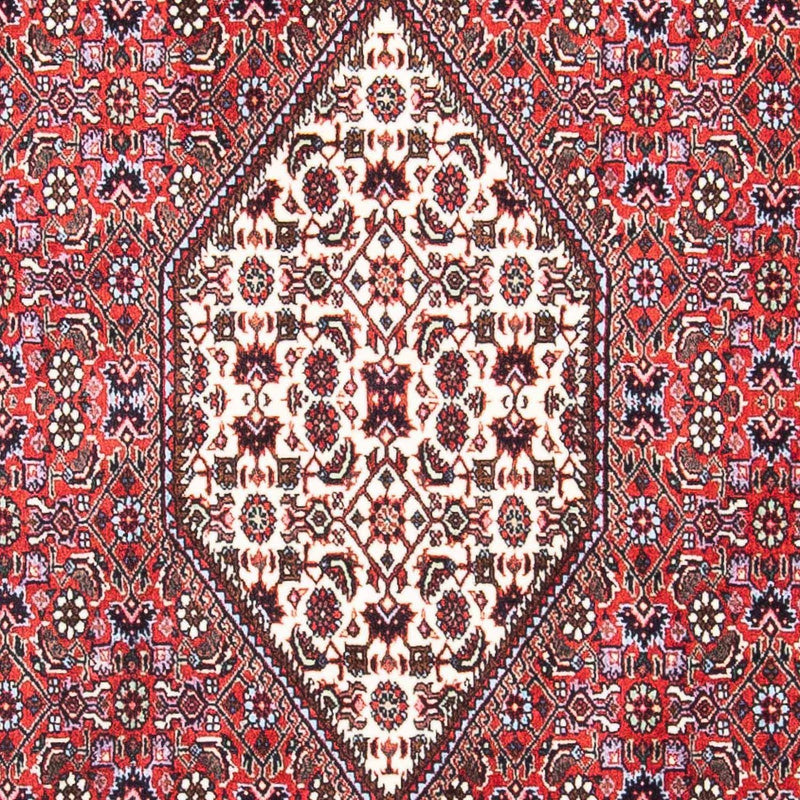 Alfombra persa - Bidjar - 169 x 106 cm - rojo claro
