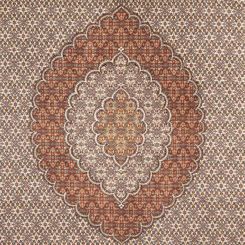 Alfombra persa - Tabriz - 312 x 196 cm - marrón claro
