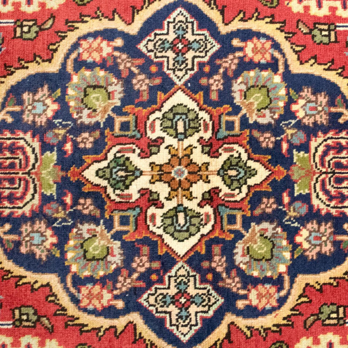 Alfombra Persa - Tabriz - Real - 217 x 152 cm - rojo