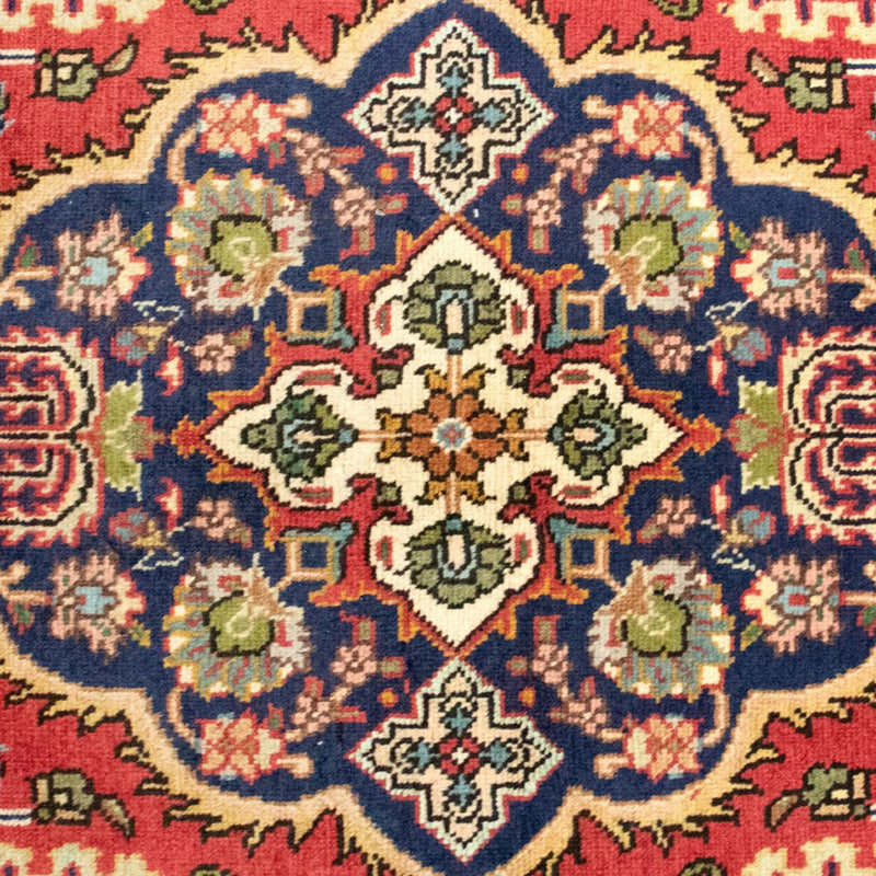 Alfombra Persa - Tabriz - Real - 217 x 152 cm - rojo