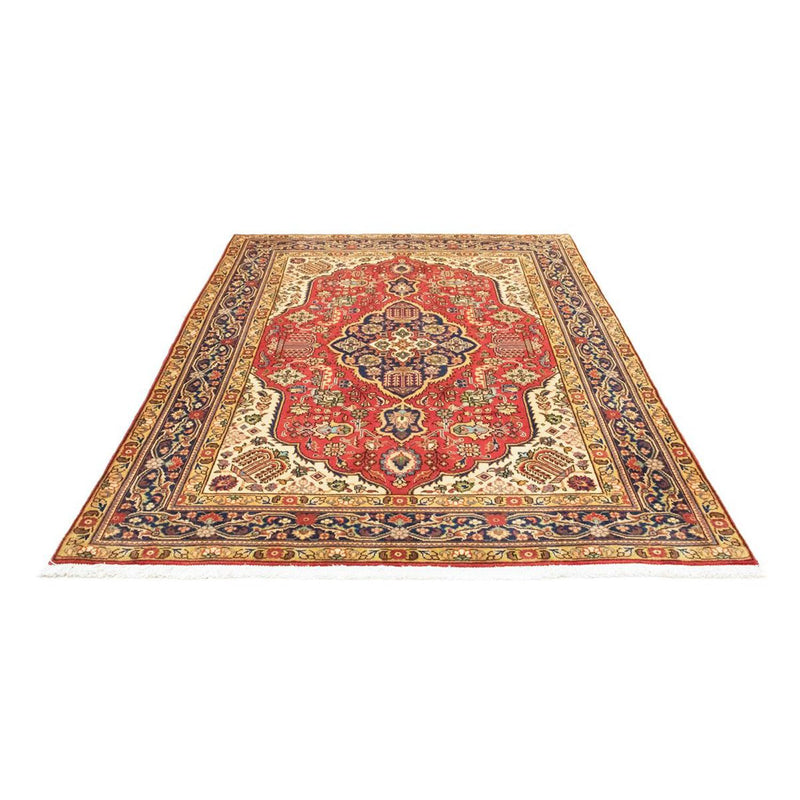 Alfombra Persa - Tabriz - Real - 217 x 152 cm - rojo