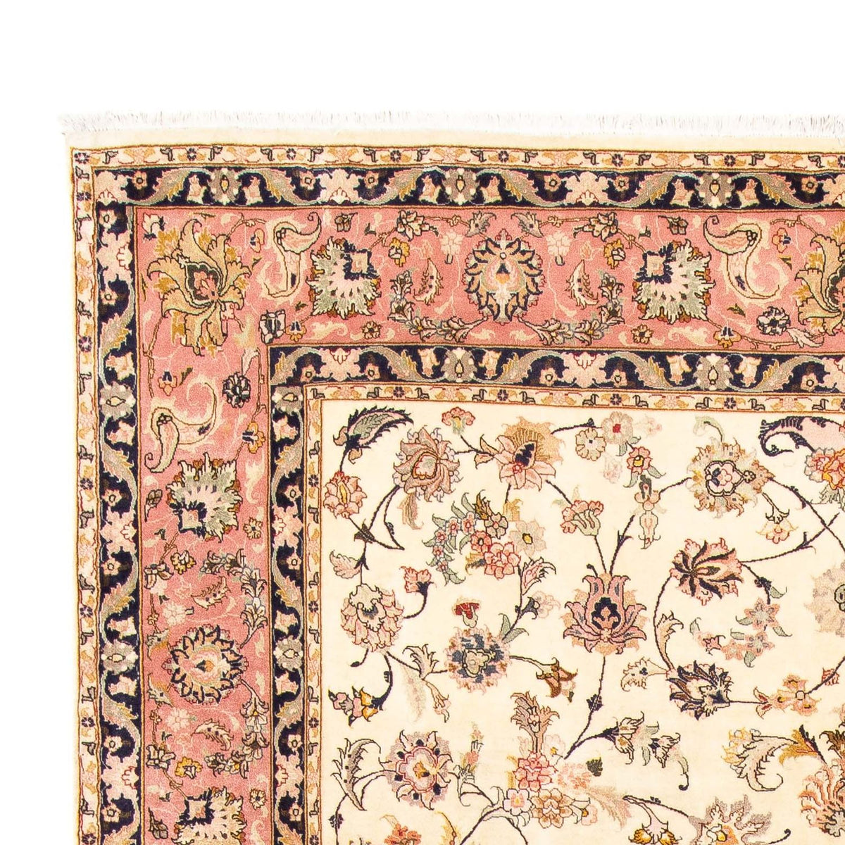 Alfombra Persa - Tabriz - Real - 292 x 202 cm - beige