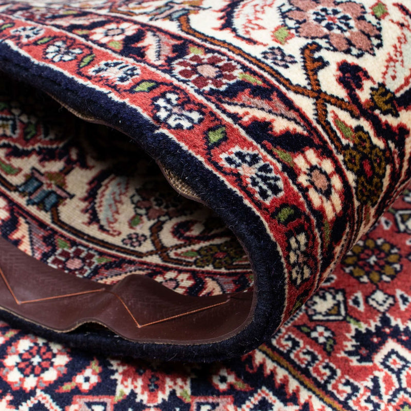 Alfombra persa - Bidjar - 214 x 140 cm - rojo