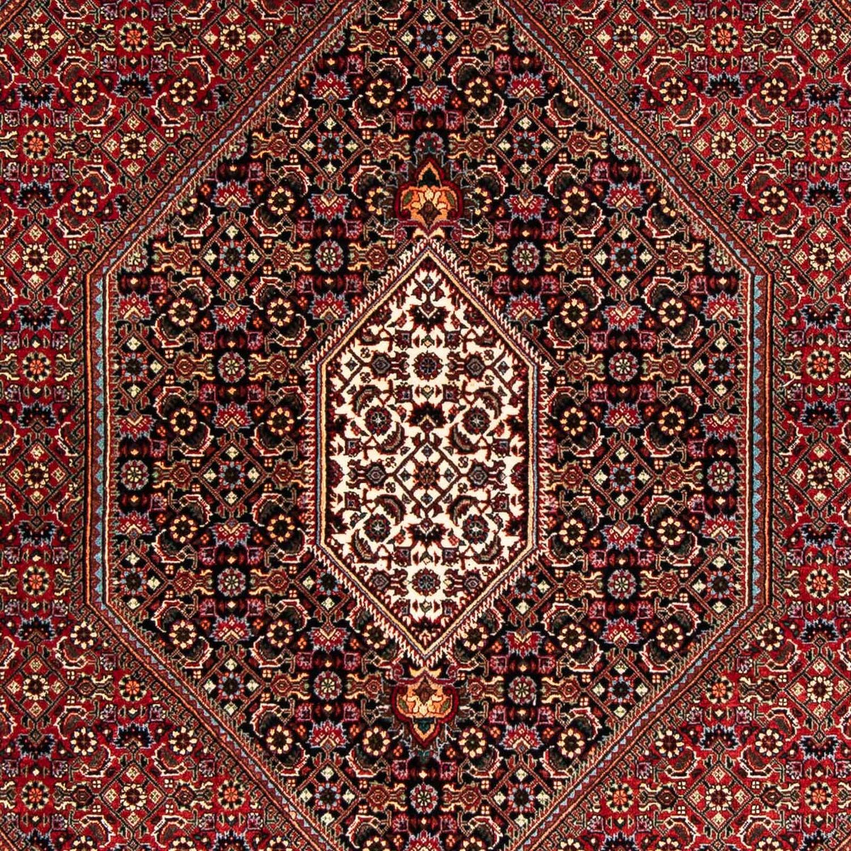 Alfombra persa - Bidjar - 232 x 168 cm - rojo oscuro