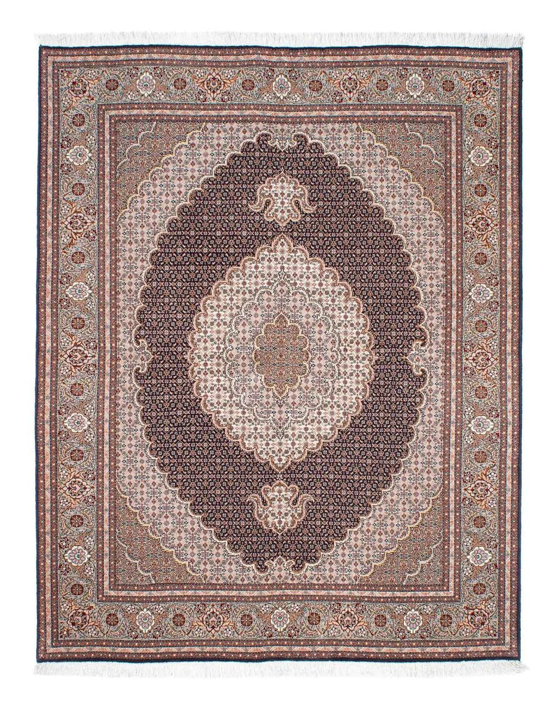Alfombra persa - Tabriz - 187 x 150 cm - marrón claro