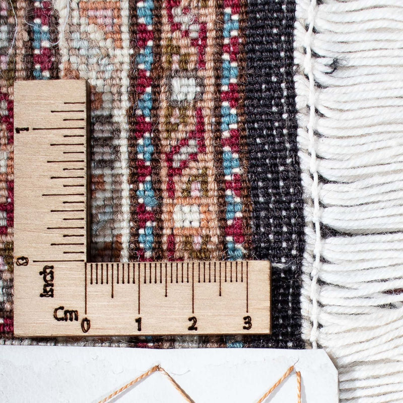 Alfombra persa - Tabriz - 187 x 150 cm - marrón claro