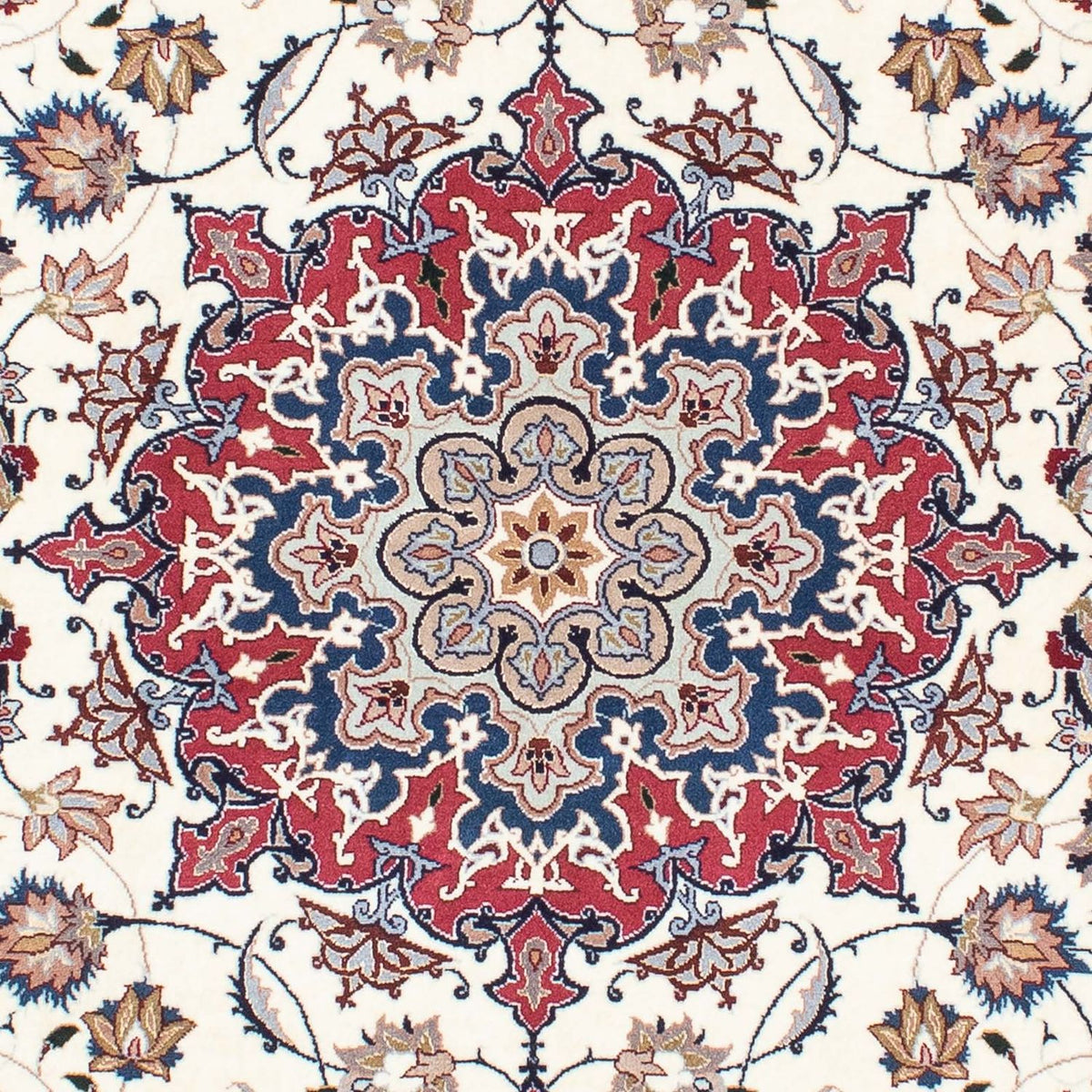 Alfombra Persa - Tabriz - Real - 208 x 152 cm - beige