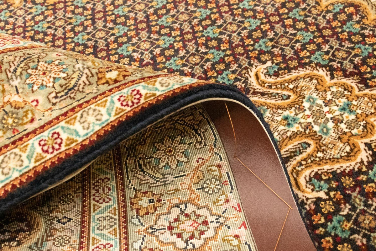 Alfombra Persa - Tabriz - Real - 155 x 102 cm - azul oscuro