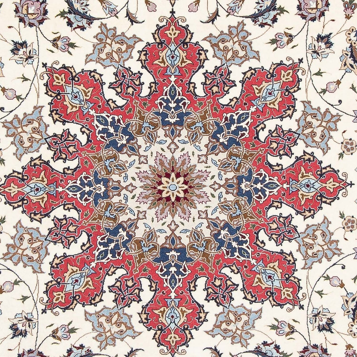 Alfombra Persa - Tabriz - Real - 310 x 207 cm - beige