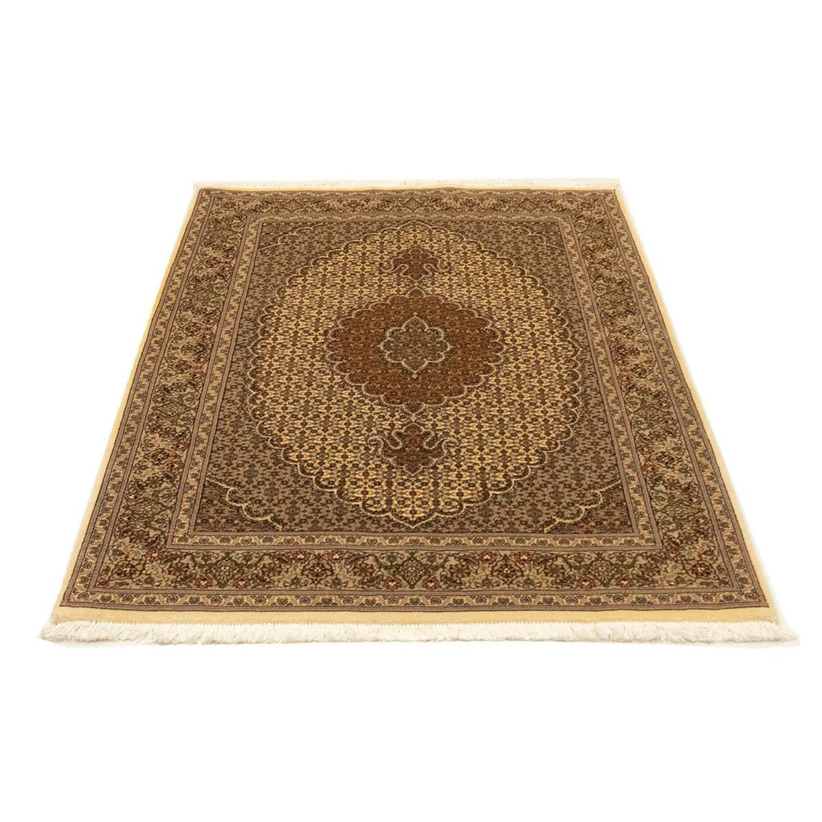 Alfombra Persa - Tabriz - Real - 160 x 103 cm - beige
