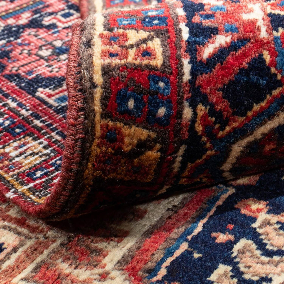 Alfombra persa - Nómada - 256 x 206 cm - rojo claro