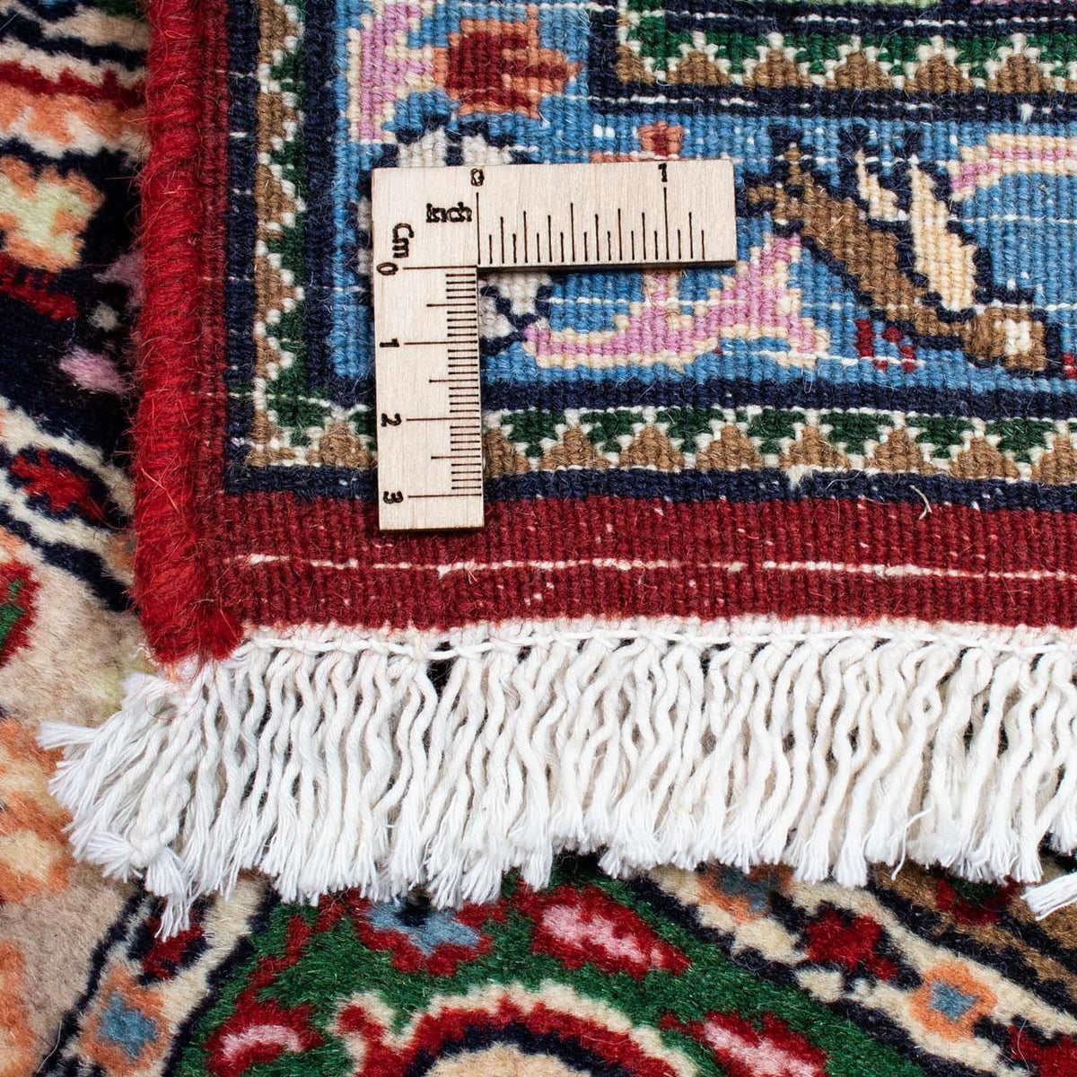 Alfombra persa - Clásica - 196 x 149 cm - rojo oscuro