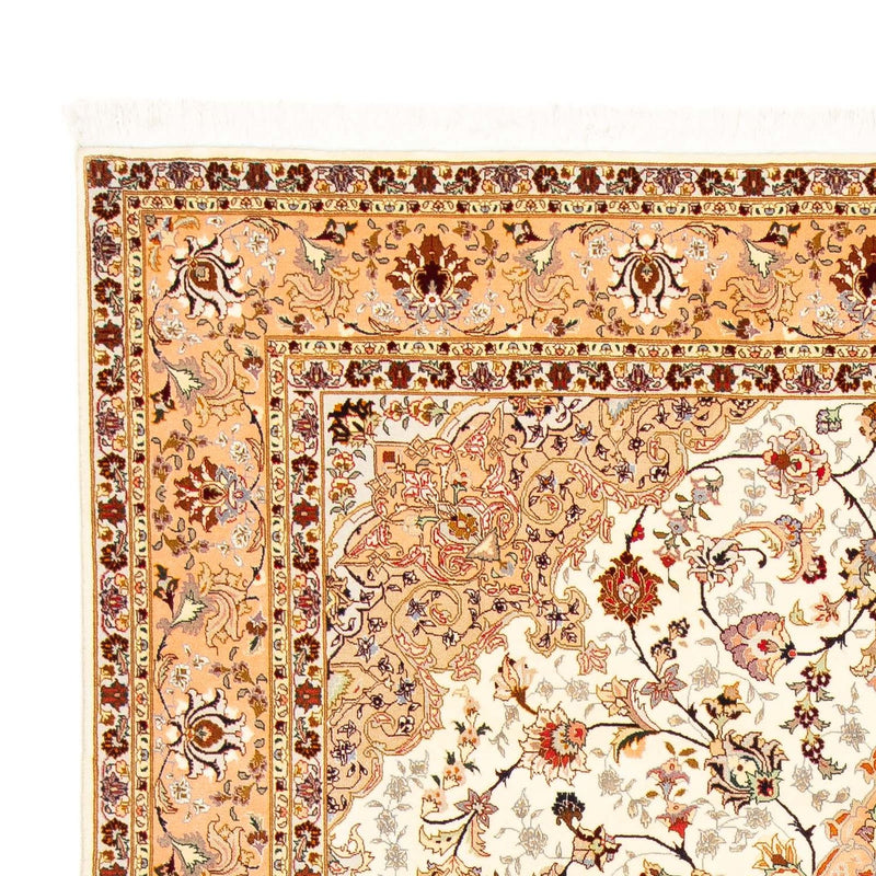 Alfombra Persa - Tabriz - Real - 292 x 198 cm - beige