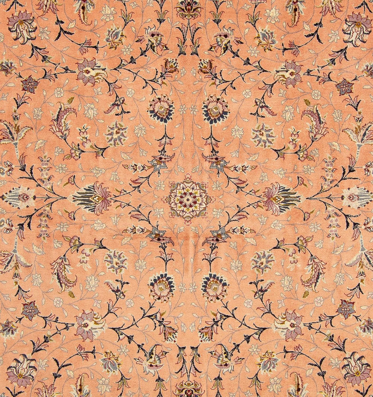 Alfombra Persa - Tabriz - Real - 246 x 196 cm - marrón claro
