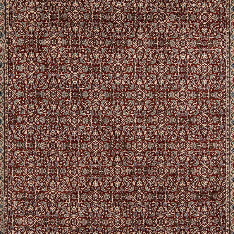 Alfombra persa - Clásica - 342 x 244 cm - rojo oscuro