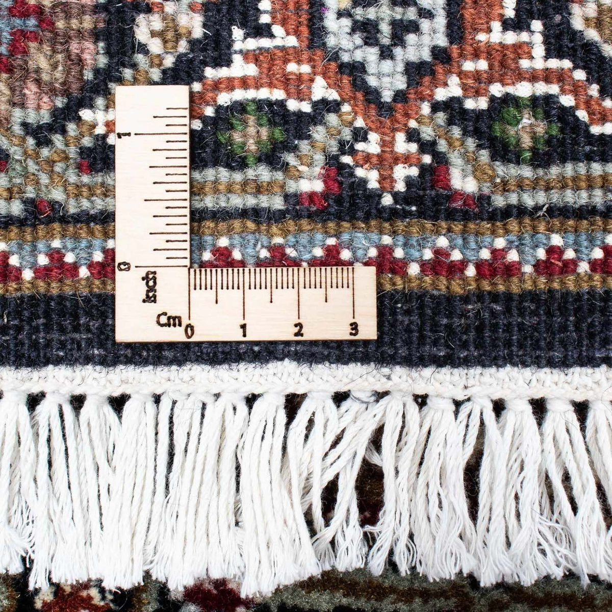 Alfombra persa - Tabriz - 141 x 73 cm - azul oscuro