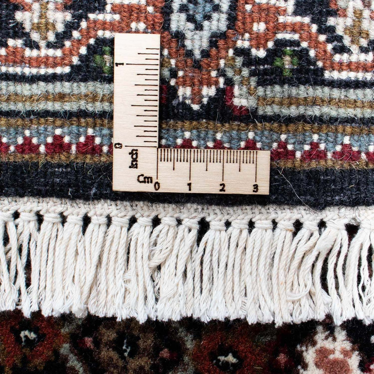 Alfombra persa - Tabriz - 92 x 61 cm - azul oscuro